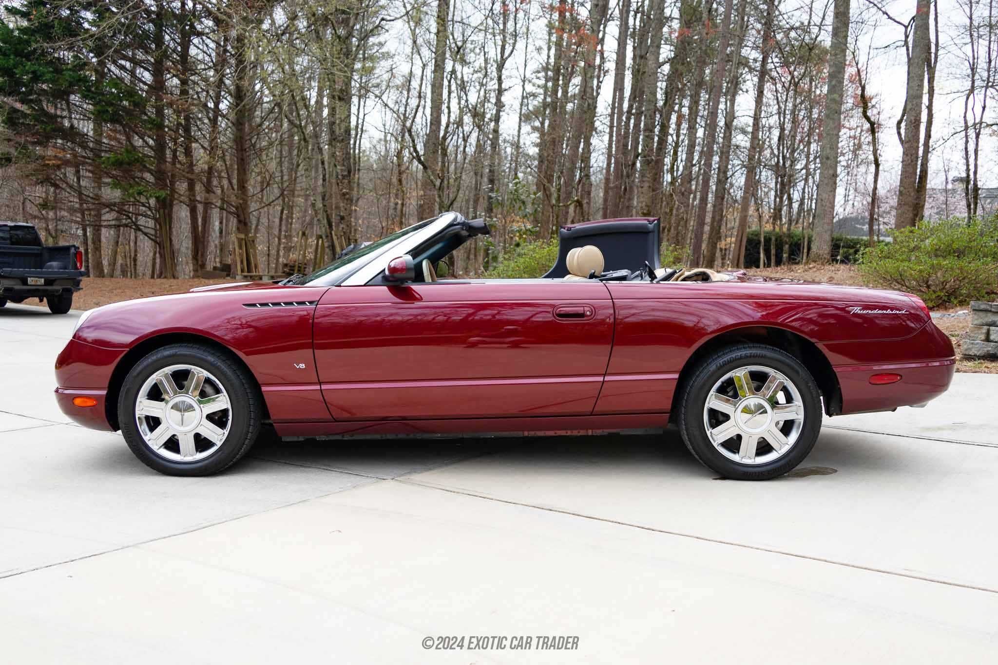 2004 Ford Thunderbird Deluxe Convertible for Sale | Exotic Car